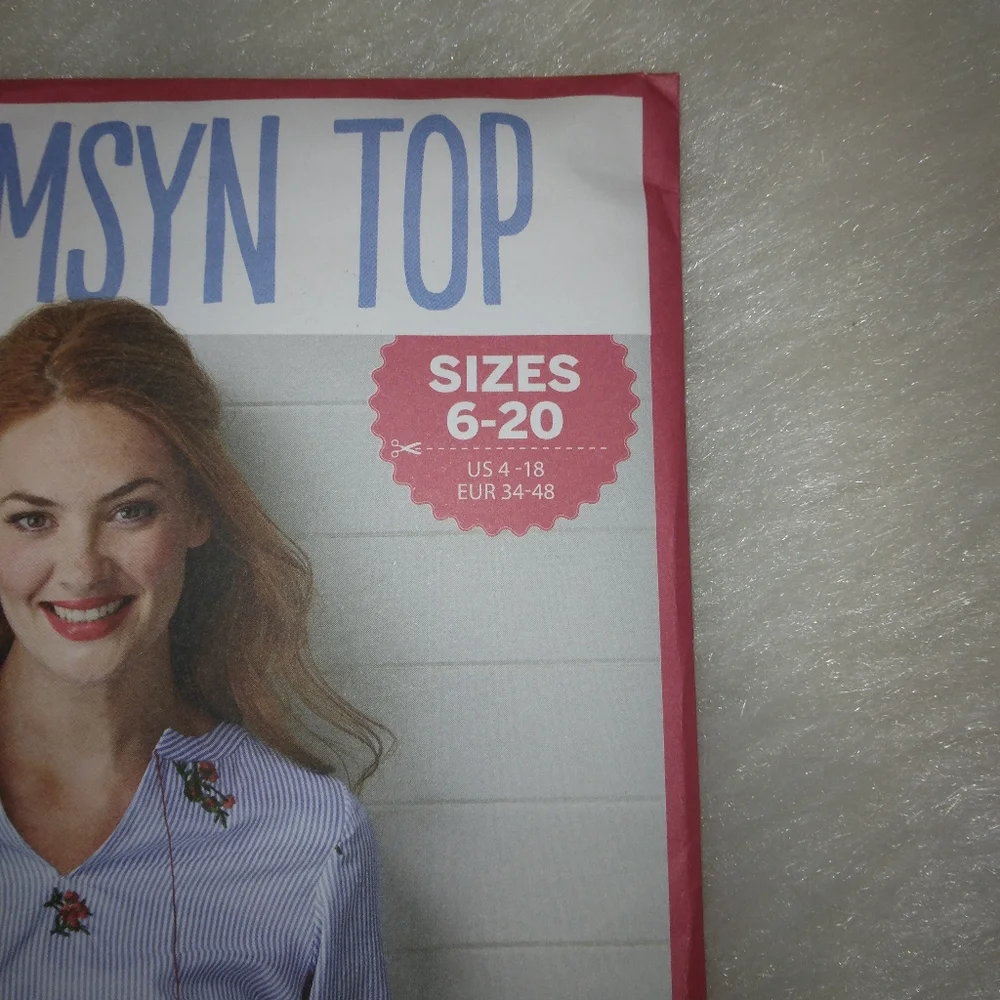 Simply Sewing, The Tamsyn Top, size 4-18